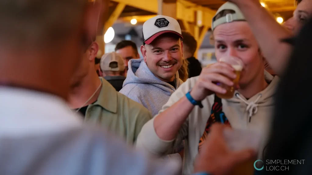 Clichés créatifs d’événements extérieurs en Suisse, capturant l’essence de votre événement à chaque instant, en lumière naturelle ou nocturne.
